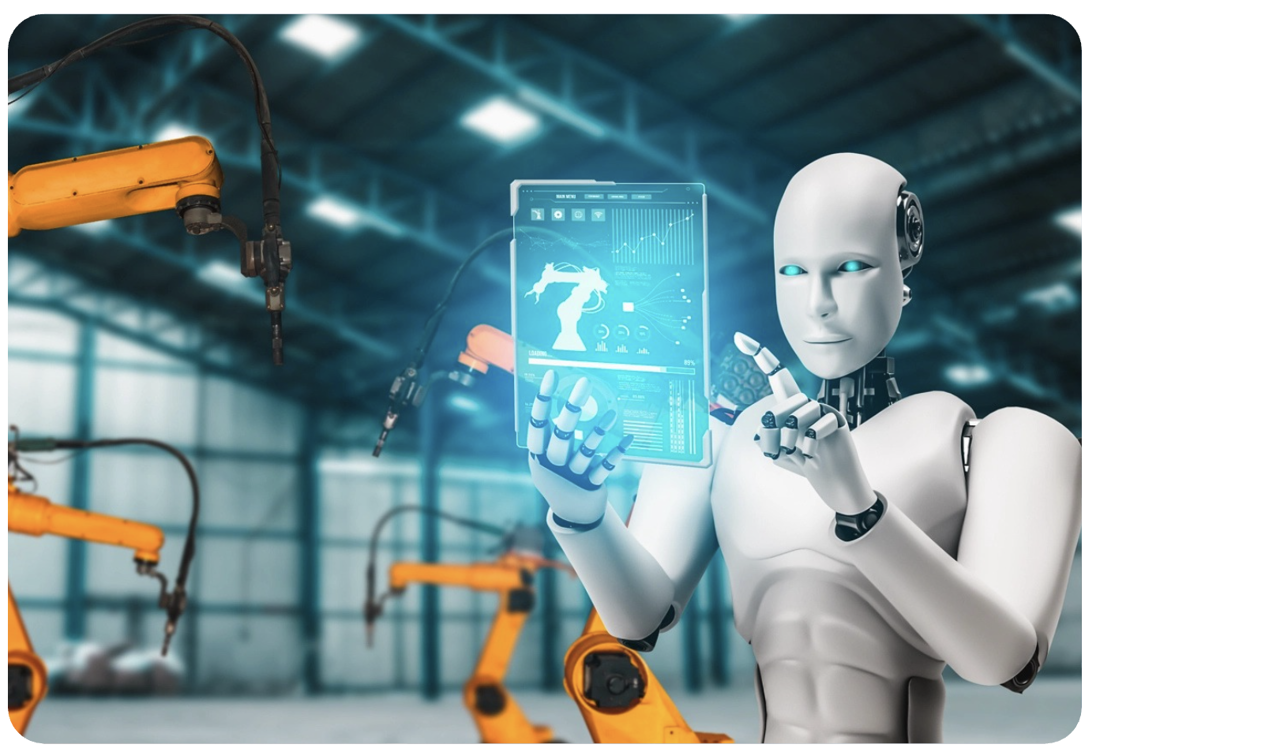 AI, Industry robot, automation