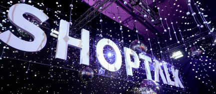Shoptalk Europe 2025 stage representation. 