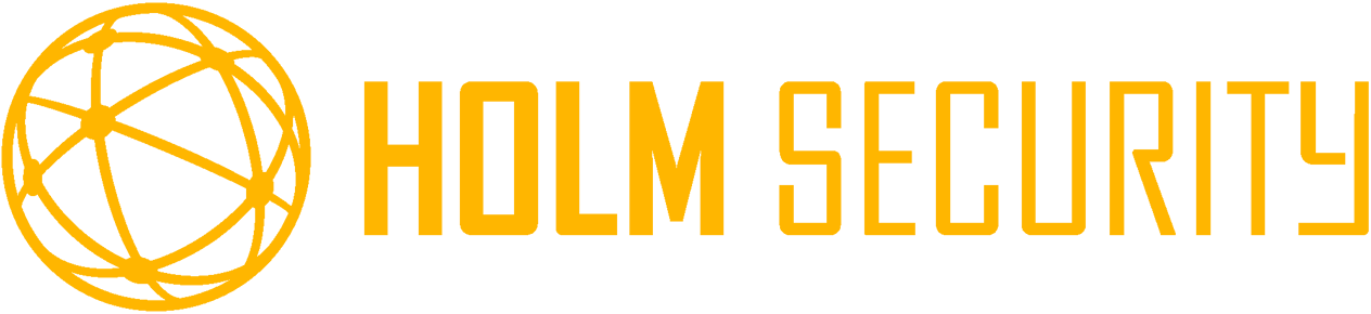 Press Material - Holm Security Logo Yellow