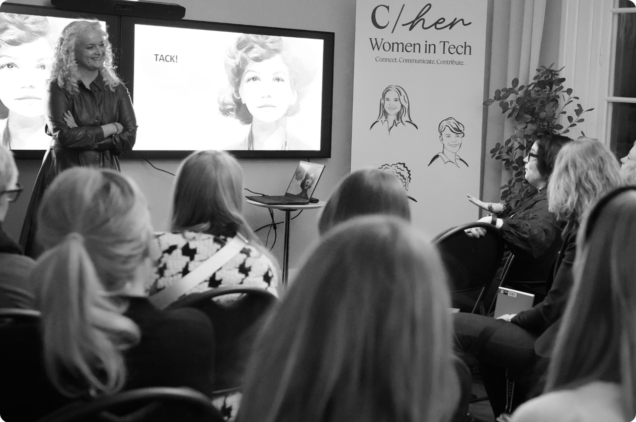 C_her Beatrice Silow presenting